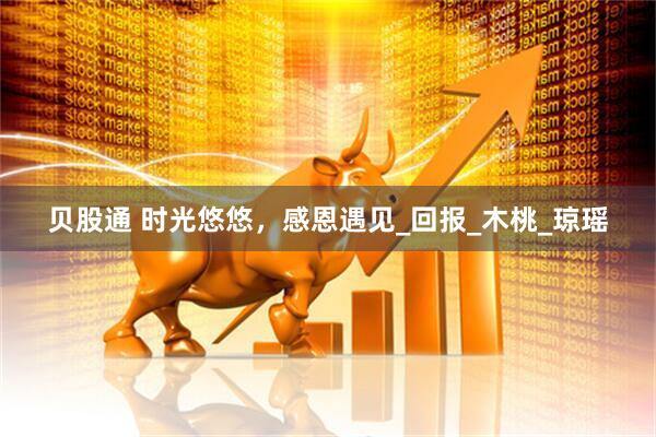 贝股通 时光悠悠，感恩遇见_回报_木桃_琼瑶