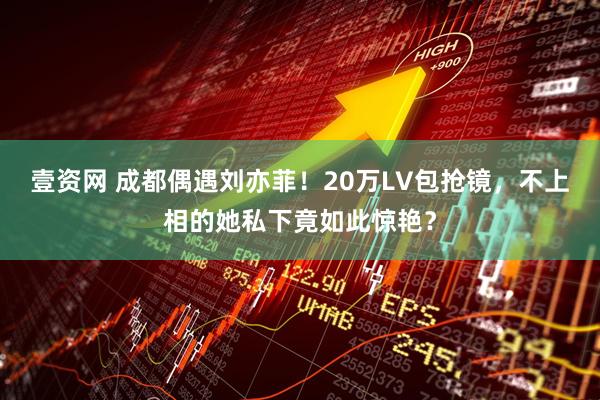 壹资网 成都偶遇刘亦菲！20万LV包抢镜，不上相的她私下竟如此惊艳？